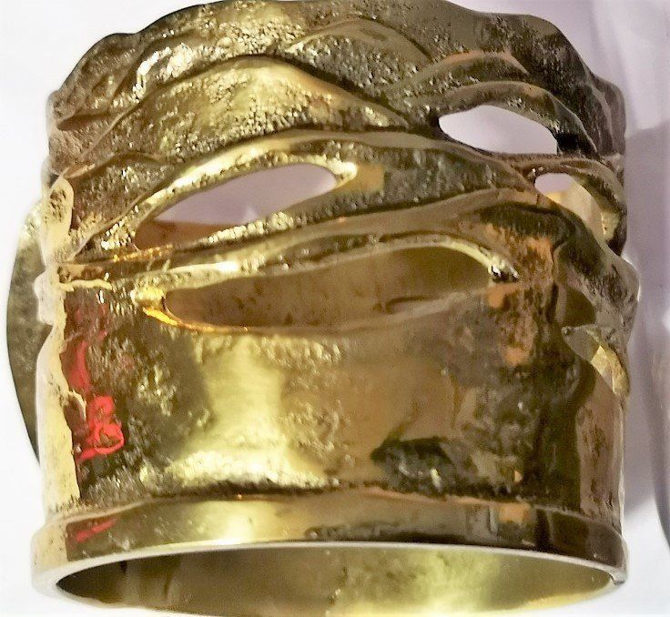 Bicchieri: Teeglas aus Messing Jesch (1) – Nuovo (secondo la descrizione) da Lutzenberg venduto da Pinschi01 2