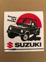 Vintage SUZUKI 4 x 4 Strada Abziehbild / Sticker