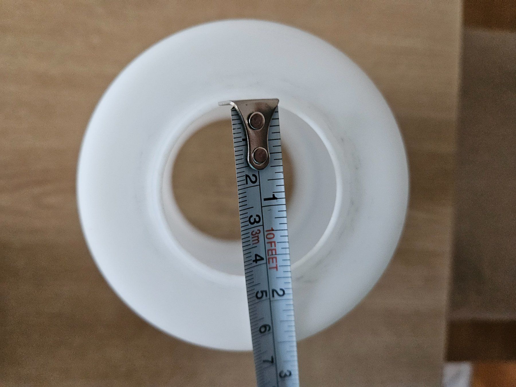 Lampade: Innenwandlampe weiss "Glas" mit kupferfarbenem Ring – Nuovo (secondo la descrizione) da Boswil venduto da Pjatla 1