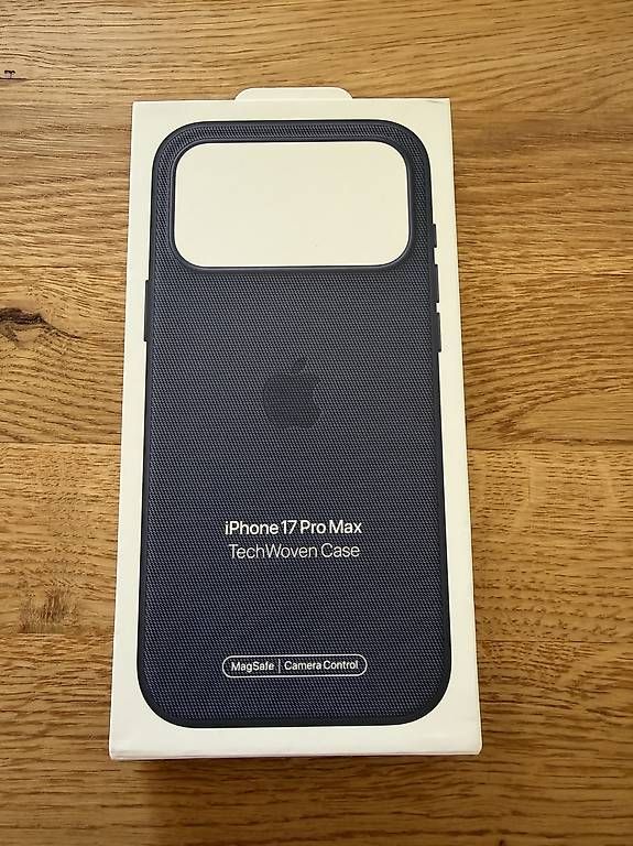 Apple Cover & Protezioni schermo: IPhone 17 Pro Max TechWovenCase blau – Nuovo e nell'imballaggio originale da Hittnau venduto da luciee.we