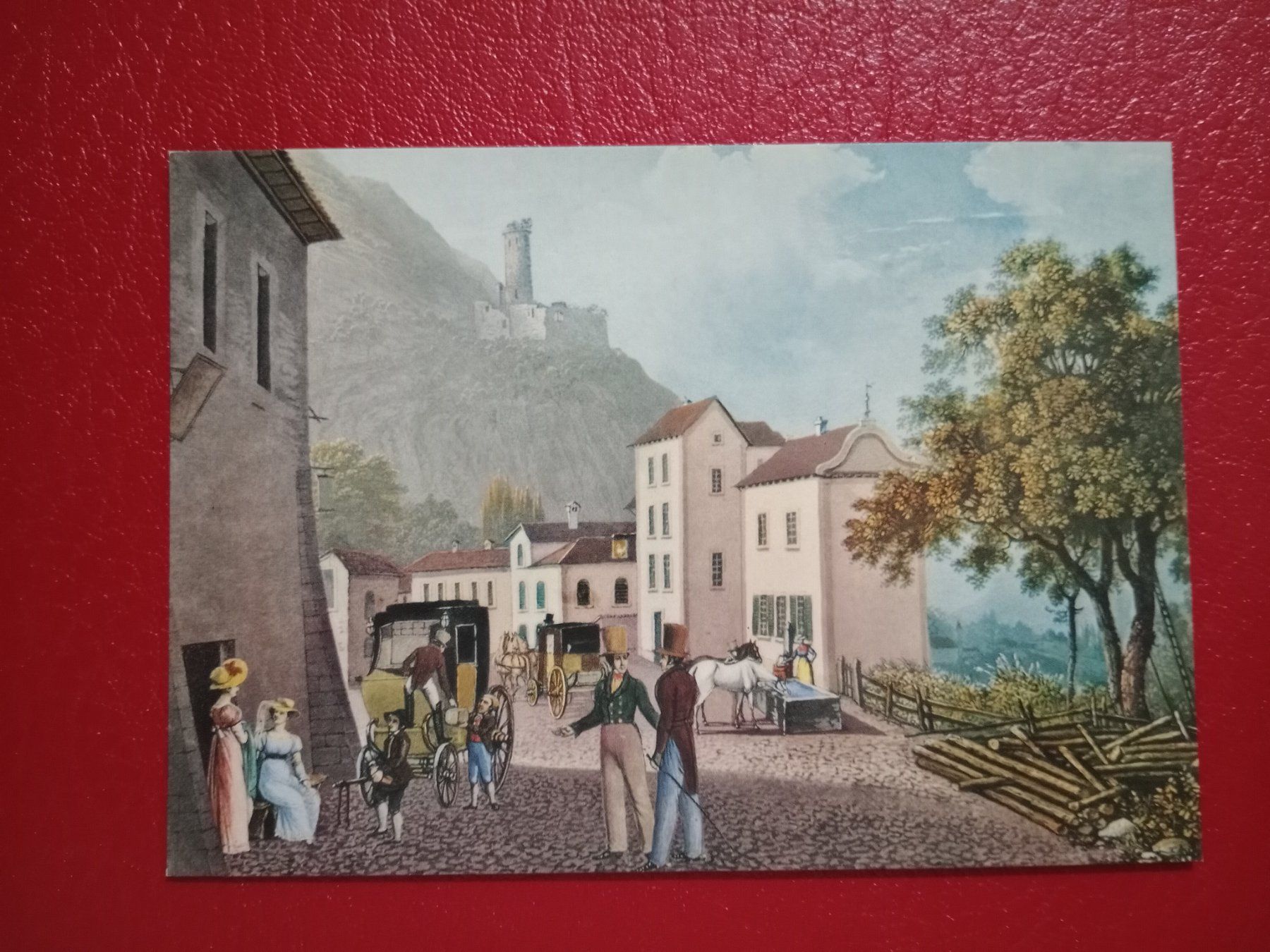 Cartoline postali: AK PTT Serie Martigny Poststation – Usato da Küttigen venduto da Melisch1000