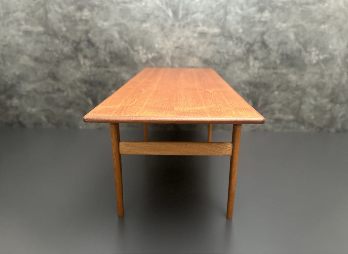 Tavoli: Mid-Century Couchtisch aus Teakholz restauriert Coffee Table – Usato da Elsau venduto da Teak_Vintage 6