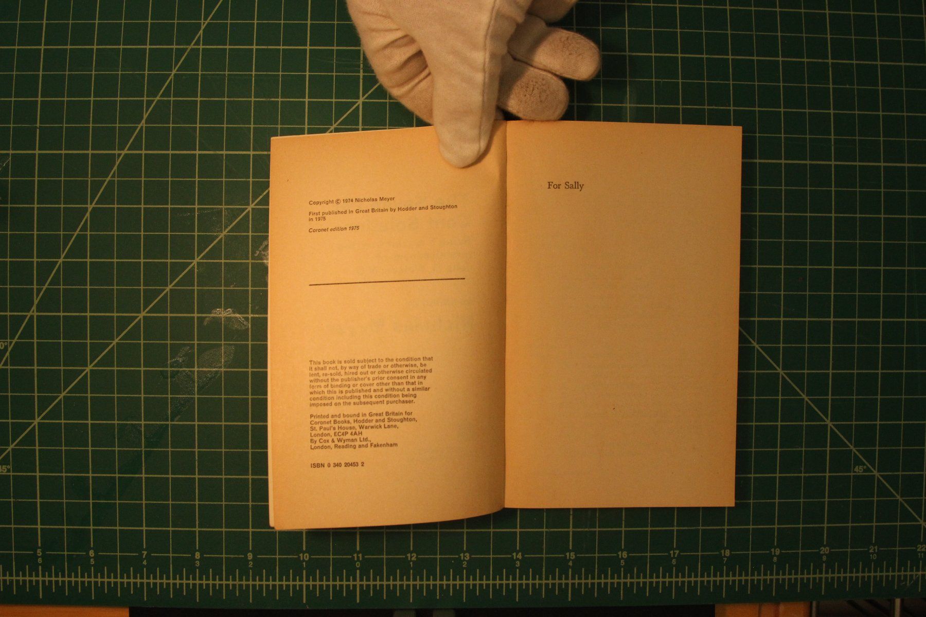 Bücher: Nicholas Meyer – The Seven-Per-Cent Solution (1975, Coronet) – Gebraucht aus Zürich von wallans 2