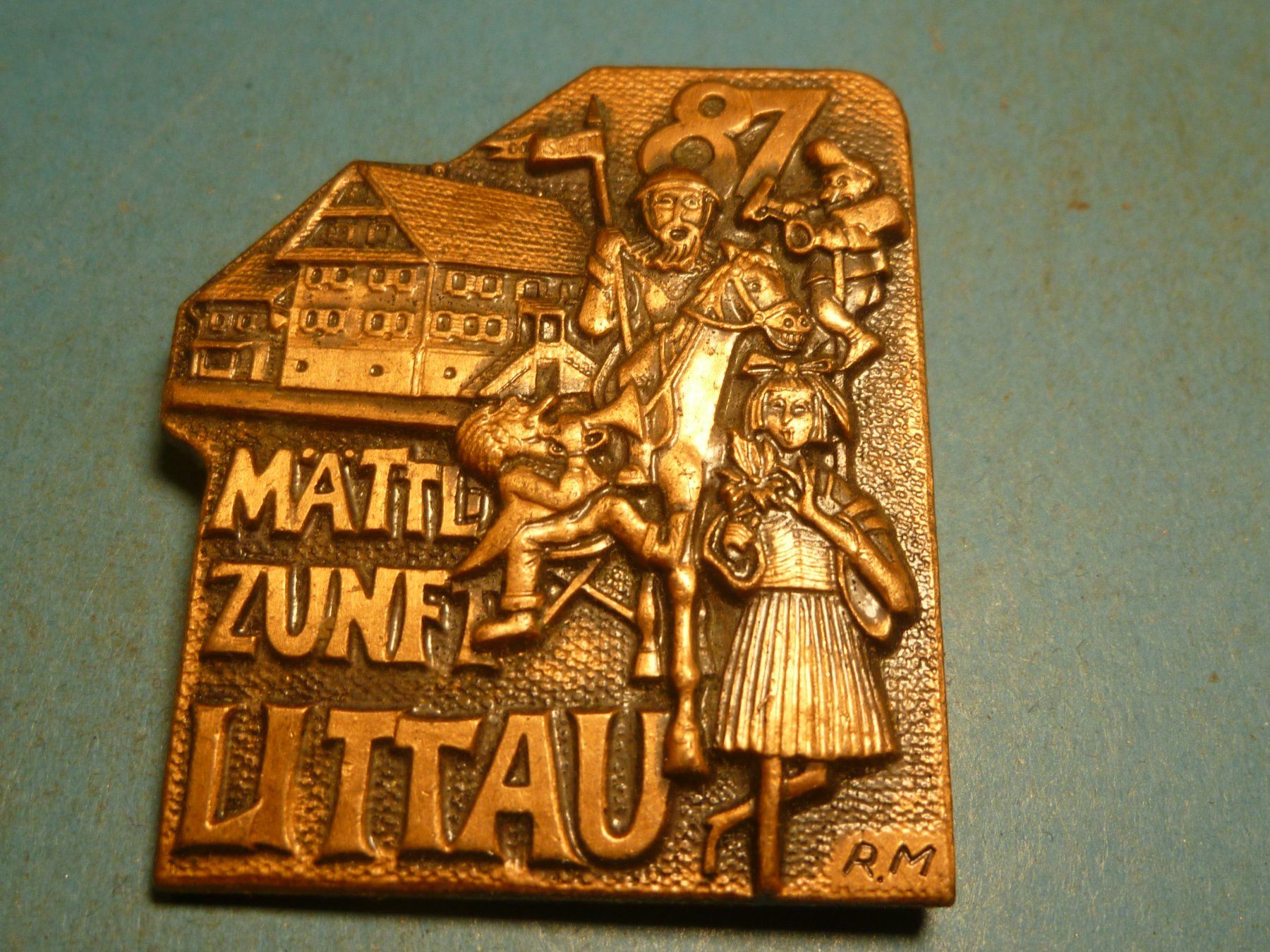 Placchette & Badge: LITTAU 1987 BRONZE – Usato da Ried (Muotathal) venduto da Mandarin02