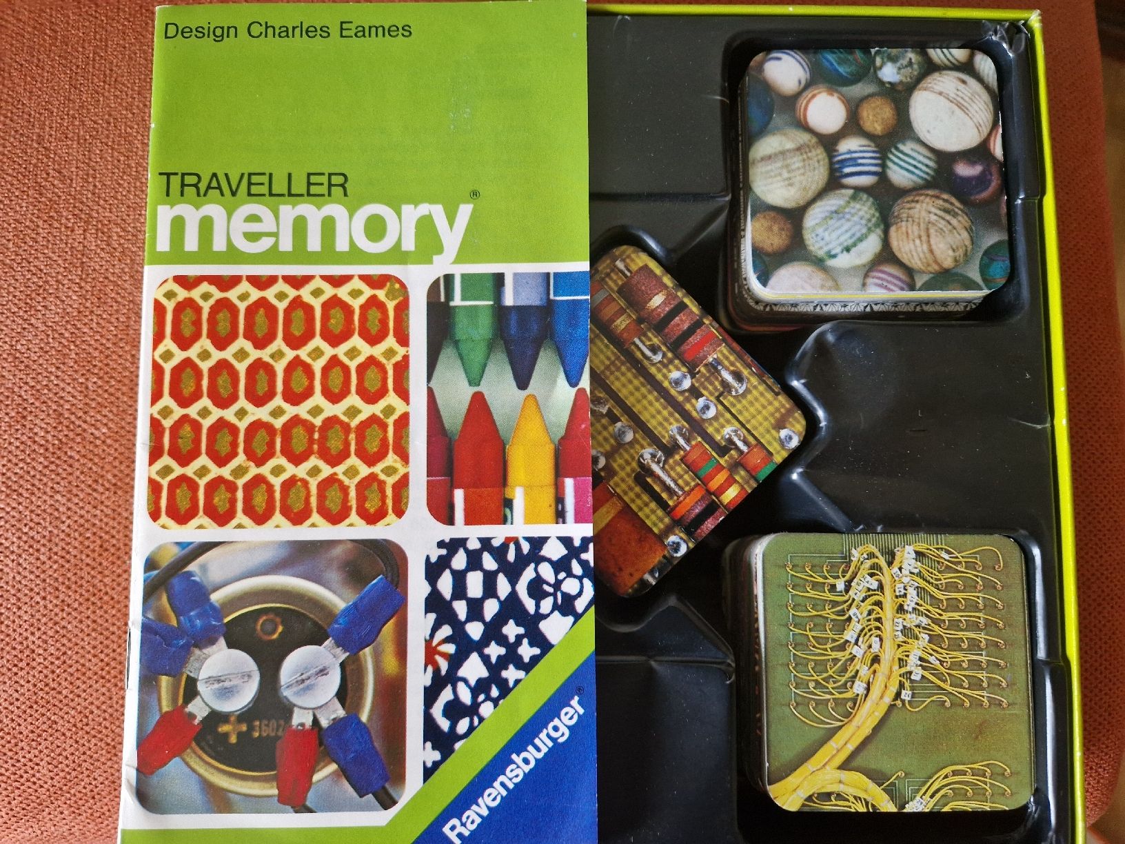 Ravensburger Giochi: Ravensburg Memory aus den 70er Jahren, Design von EAMES – Usato da Jona venduto da obm_wz65 1