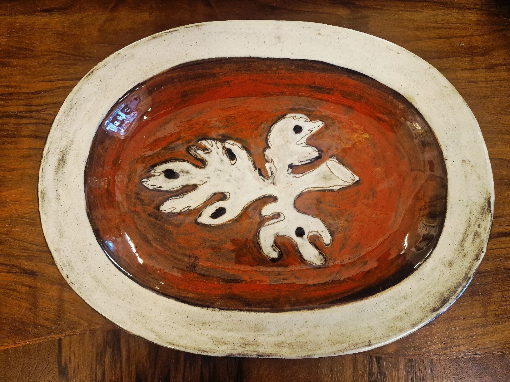 Linck Piatti di portata: Wunderschöne Linck Keramikschale/Platte – Usato da BERN venduto da Intarsia