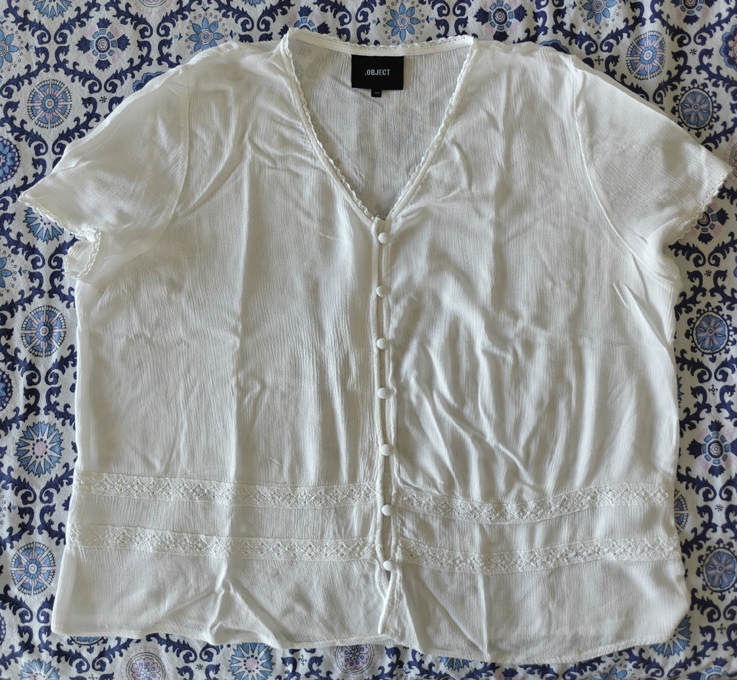 Camicette: Sommerbluse - Weiss - Gr. 40 – Nuovo (secondo la descrizione) da Winterthur venduto da Dana_33