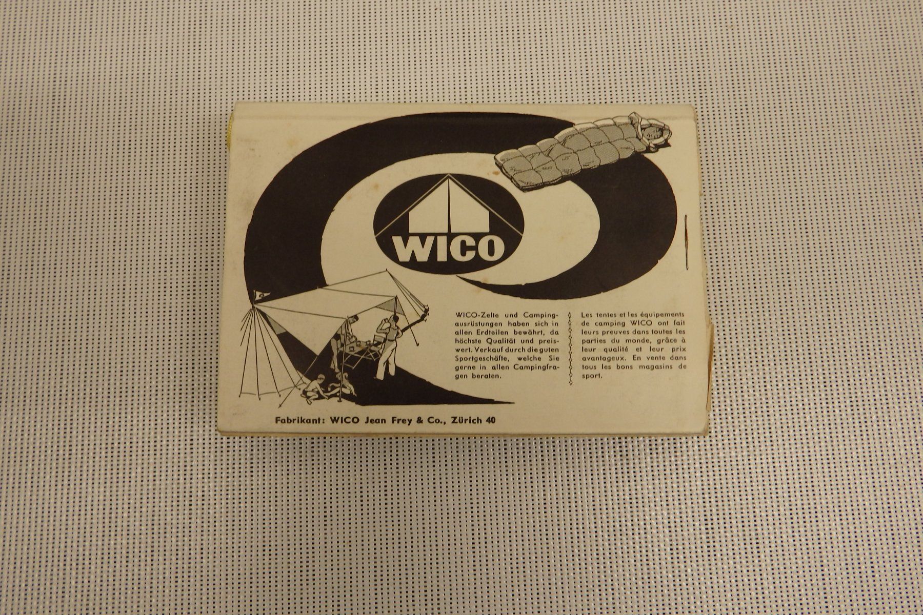 Libri: TCS Camping Führer 1958 – Usato da Bischofszell venduto da Museumscafe 2