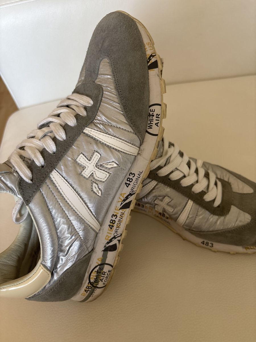 Scarpe da donna: Premiata Sneaker Gr. 40 Grau silber Herbst – Usato da langenthal venduto da rundholz7 6