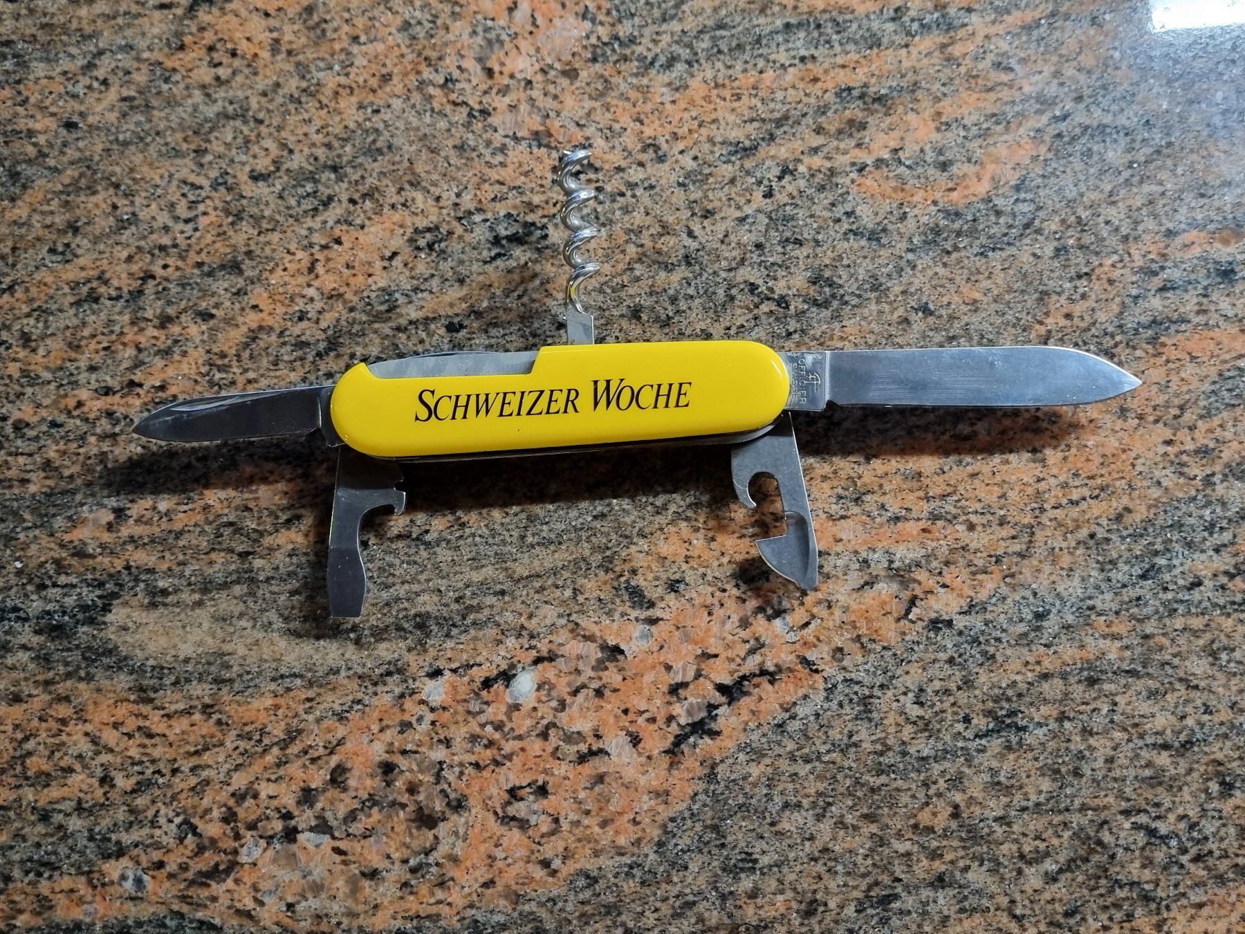 Victorinox Couteaux de poche: Schweizer Sackmesser "Schweizer Woche" - Top Zustand! – Neuf (Voir description) à Trachslau par post35 2
