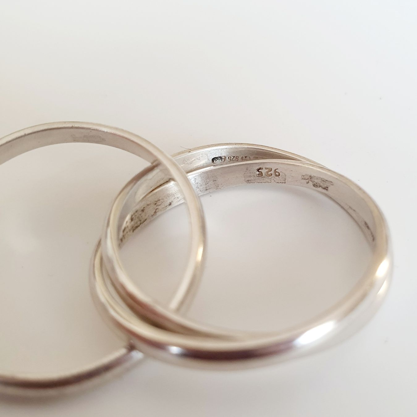 Anelli: Trinity-Ring aus 925 Silber gr. 21,2 mm – Usato da Kreuzlingen venduto da Wunderkiste123 6