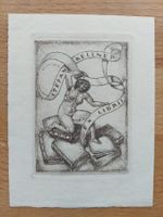 Exlibris Joszef Diveky - Original Radierung