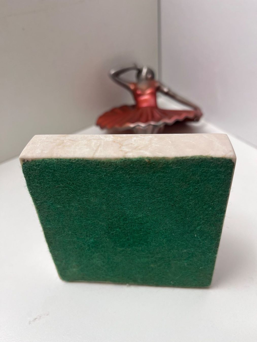 Statuette: Art-Deco Tänzerin mit Marmorsockel – Usato da Sirnach venduto da oli_82kd 5