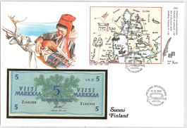 Notenbrief Finnland 1985
