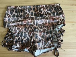 Poledance/Twerkhose Leopardenmuster L