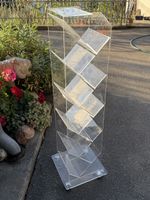 JOHANN JAKOB CD-Ständer Plexi aus Plexiglas, Neupreis 499 Fr