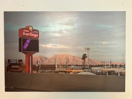 effektvolle Fotografie auf Dibond (Los Angeles, 2012)