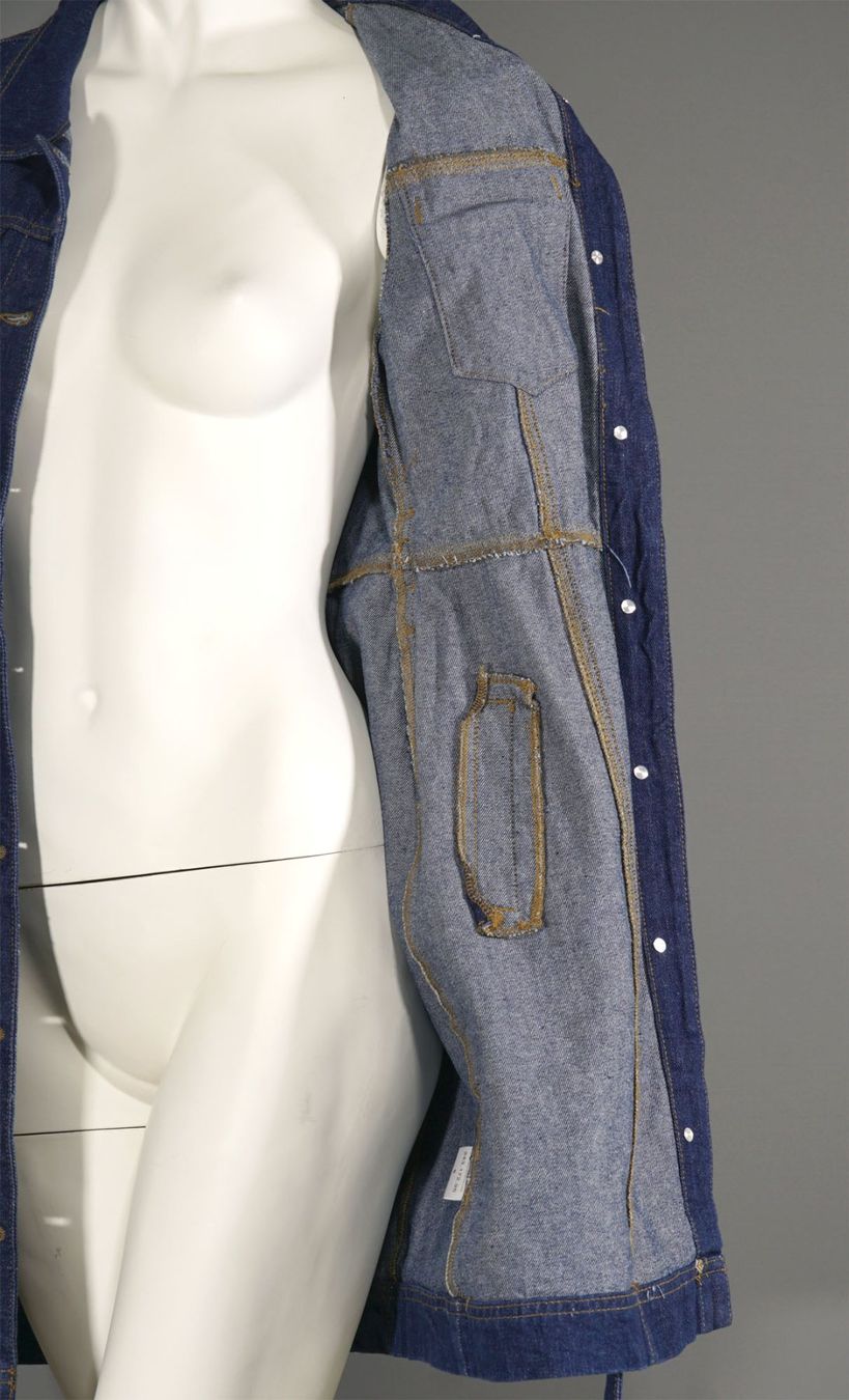 Zebra Vestiti: Blue Denim Jeanskleid oder Jeansmantel – Usato da Meggen venduto da 1Class2Hand 3