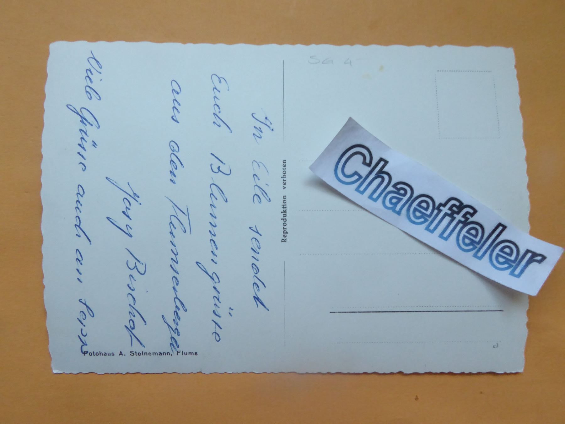 Cartes postales: 113 Hotel Gamperdon, Flumserberg – D'occasion à Zürich par Chaeffeler 1
