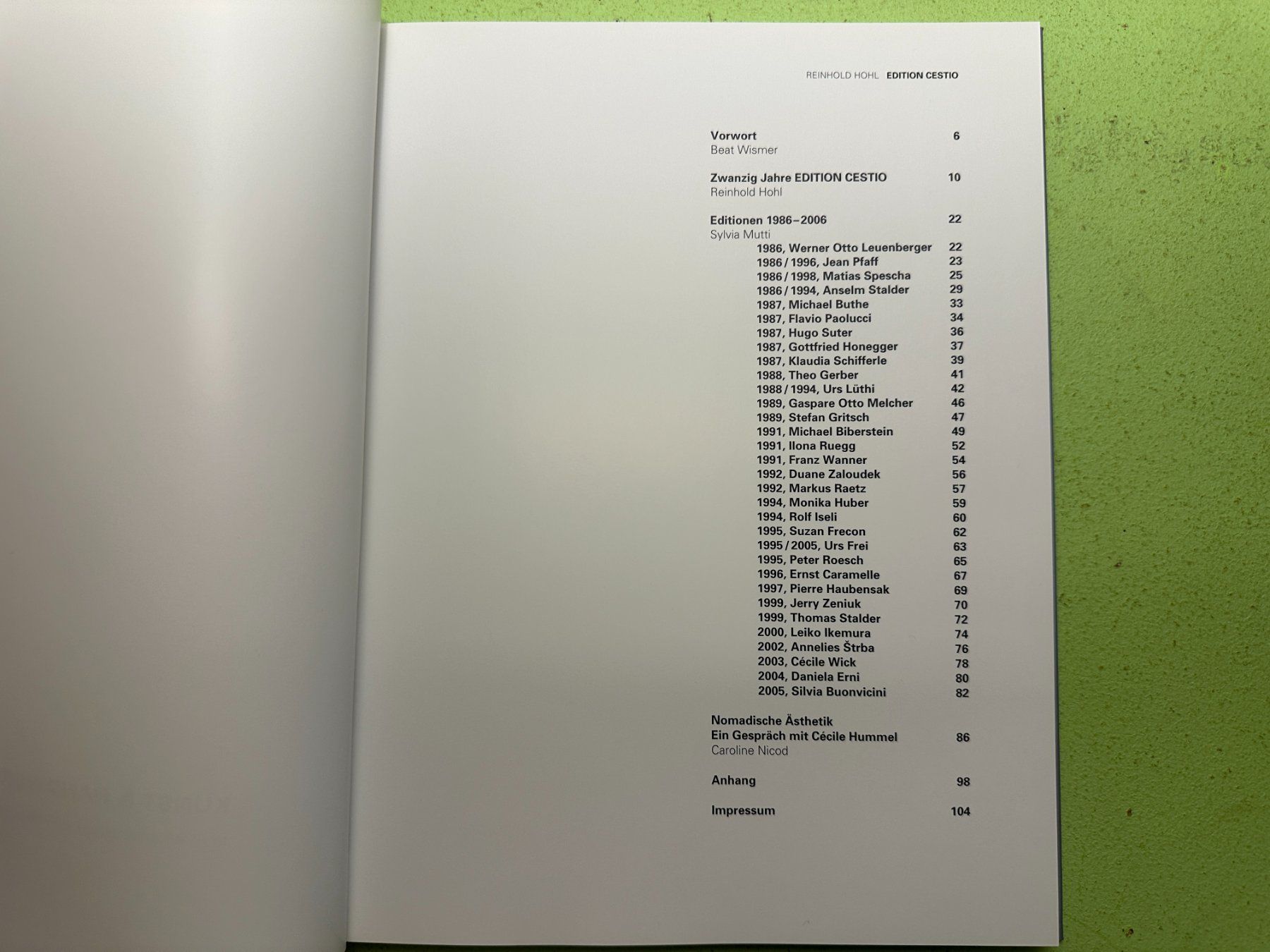 Libri: Hope + Despair. Kunst & Handwerk Edition Cestio – Usato da Zürich venduto da allp 1