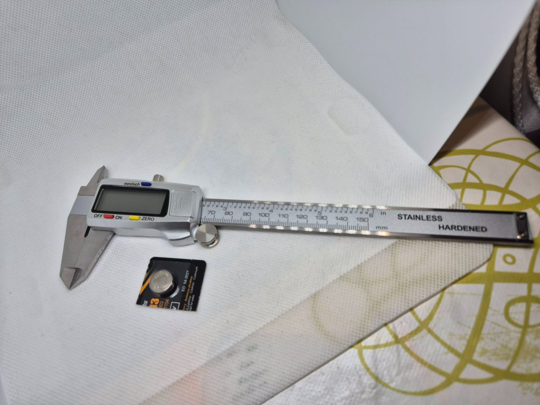 Misurare: Digitaler Messschieber aus Edelstahl mit Etui, 150 mm – Nuovo e nell'imballaggio originale da Losone venduto da bal_gfp6 2