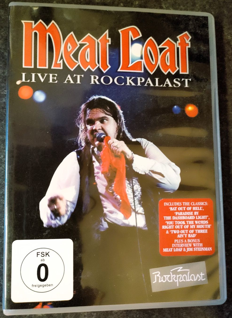 Alle DVDs: DVD: Meat Loaf, Live at the Rockpalast – Gebraucht aus Rheineck von han_c85z