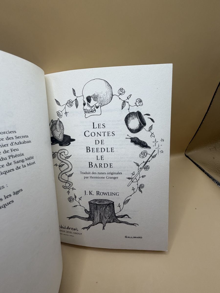 Libri: Les Contes de Beedle le Barde - Harry Potter – Usato da Genève venduto da sho_67qj 5