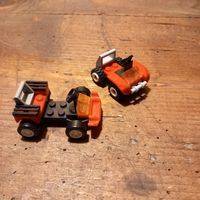 Lego(c) Fahrzeuge 2 Stk. rot 
