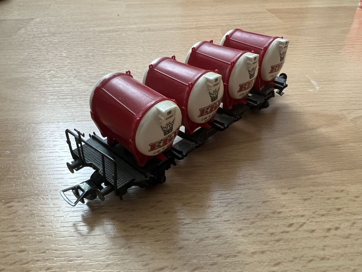 Fleischmann Modellini di ferrovie: Fleischmann Fasswagen – Usato da Gisikon venduto da ram_78bx 3