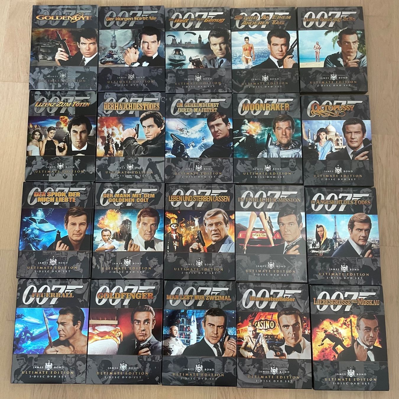 Tutti i DVDs: James Bond DVD Limited Edition Ultimate – Usato da Schüpfheim venduto da Schnisu