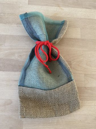 Samichlaussäckli Nikolaus Säkchen Jute