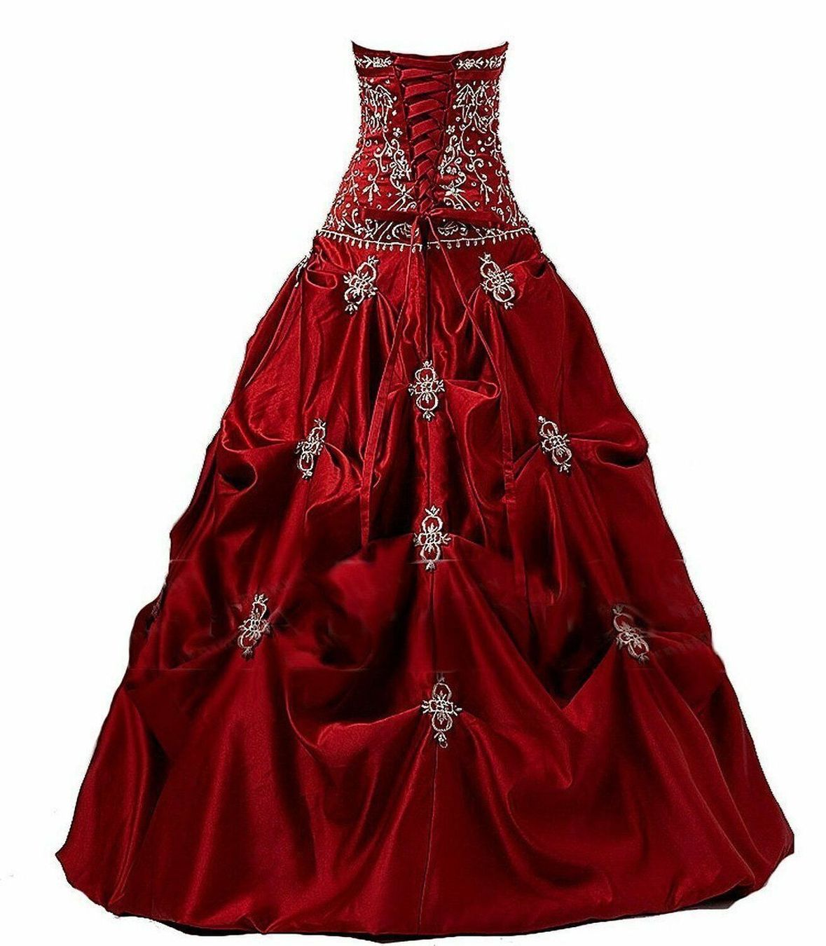 Vestiti: Abendkleid Brautkleid Weinrot  Gr. 34 – Nuovo e nell'imballaggio originale da turbenthal venduto da lory300zx 2