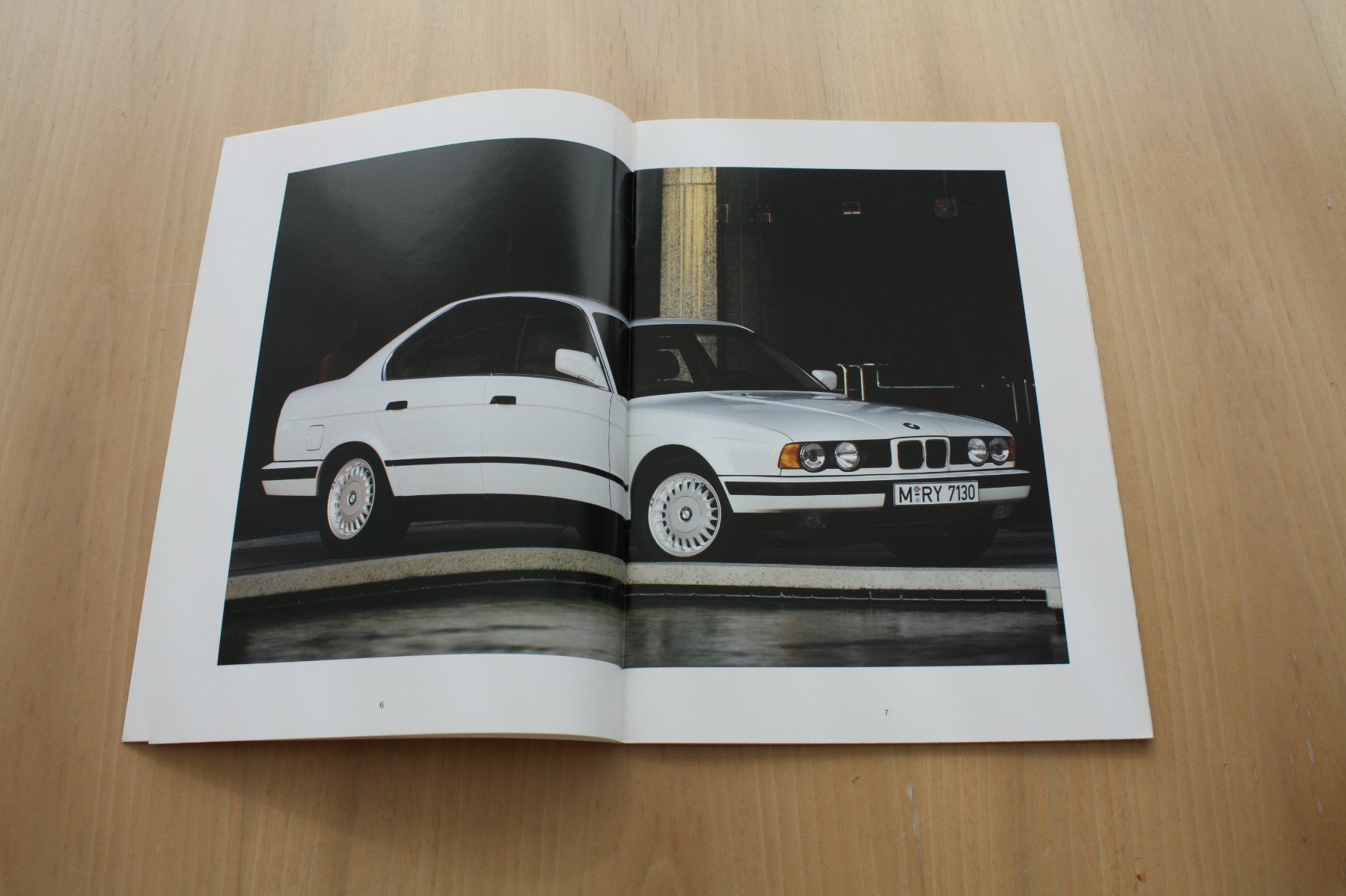BMW Documenti: BMW 5er-Reihe E34 Prospekt 1990 – Usato da Wikon venduto da erwin400 2