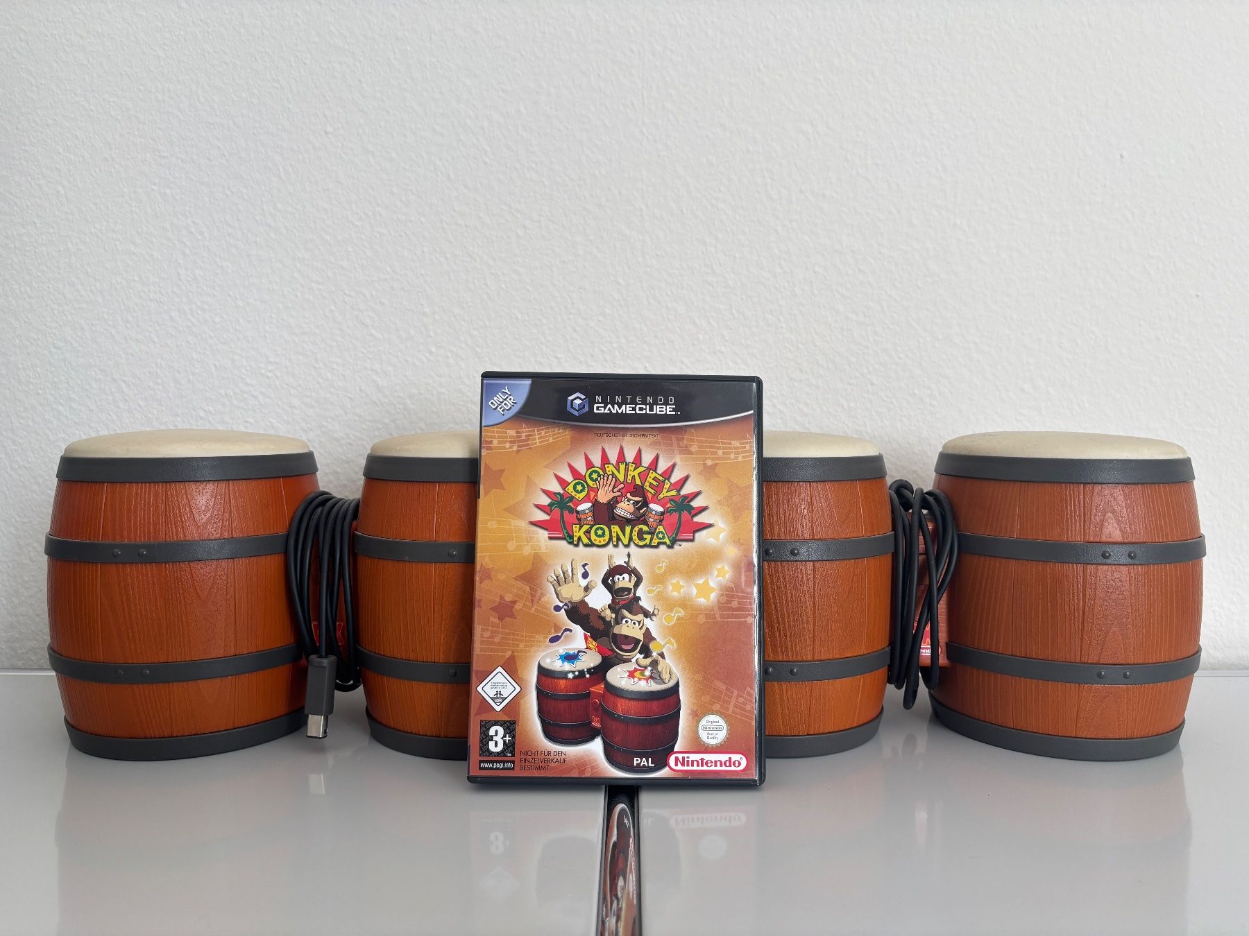 Nintendo Giochi: Donkey Konga mit 2 Bongos (Nintendo Gamecube) – Usato da Zürich venduto da fisadr90