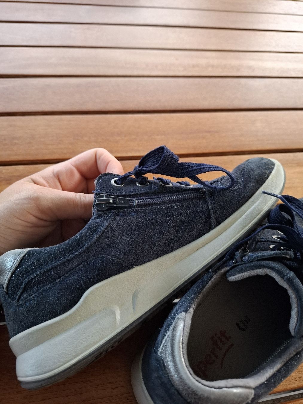 Superfit Scarpe per ragazzi: Superfit Schuhe Kinder Grösse 35 dunkelblau – Usato da Wolfhausen venduto da ite_8vpp 2