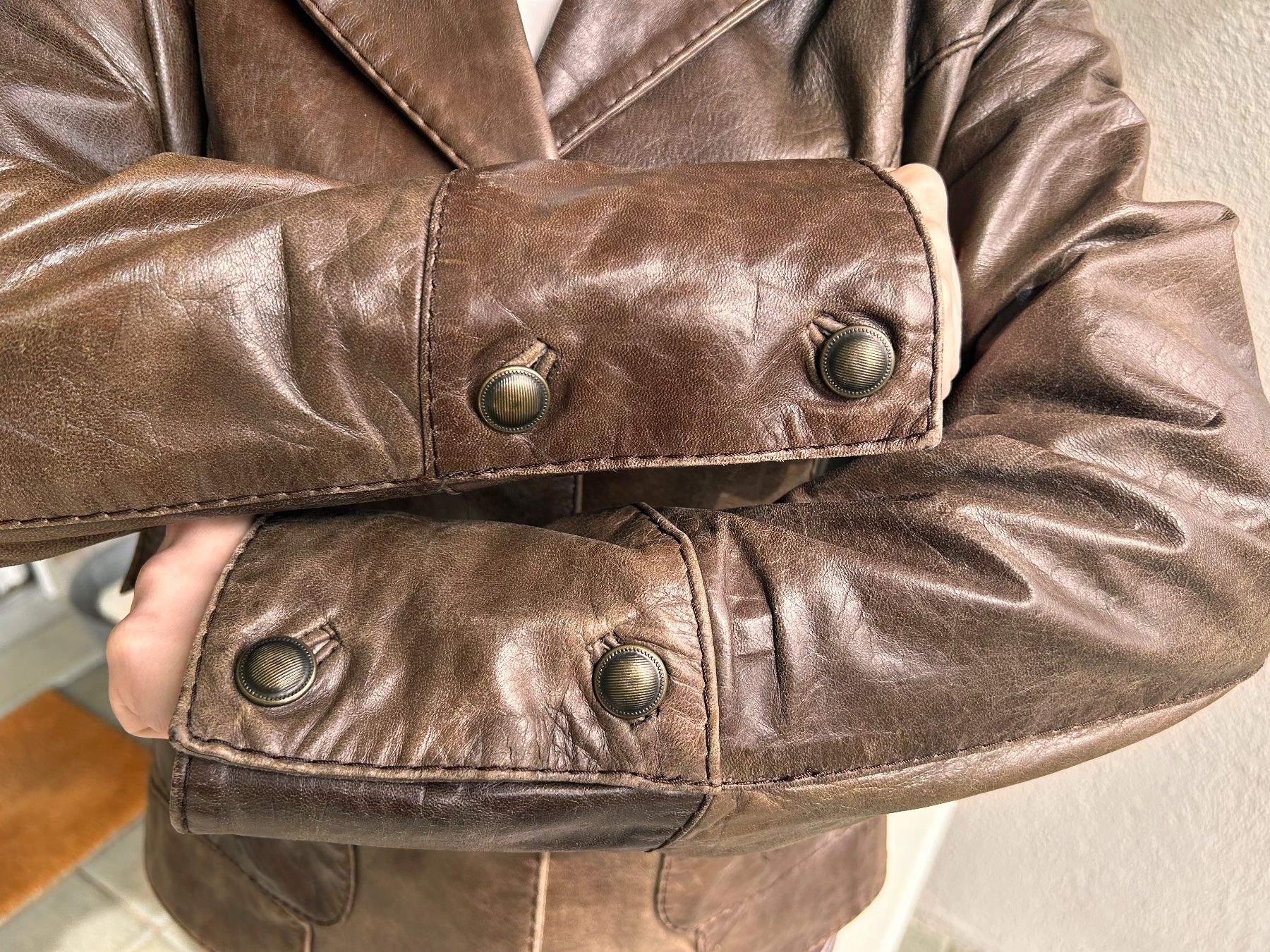 Giacche: Vintage Lederjacke – Usato da Toffen venduto da dis_9tlf 2