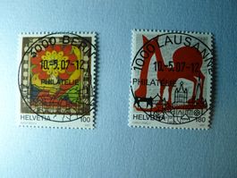 2007 Art brut 1233-1243 Ersttag Vollstempel Ortsstempel