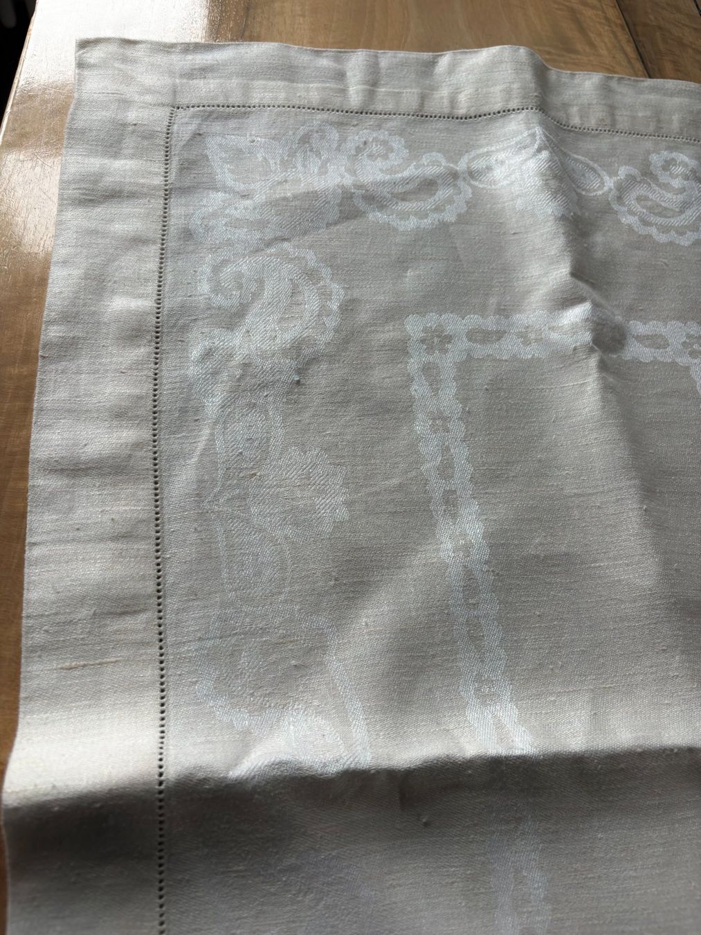 Tutte le decorazioni: Vintage Tischläufer, cremefarben, Top! – Usato da Zürich venduto da Drahtzug 2
