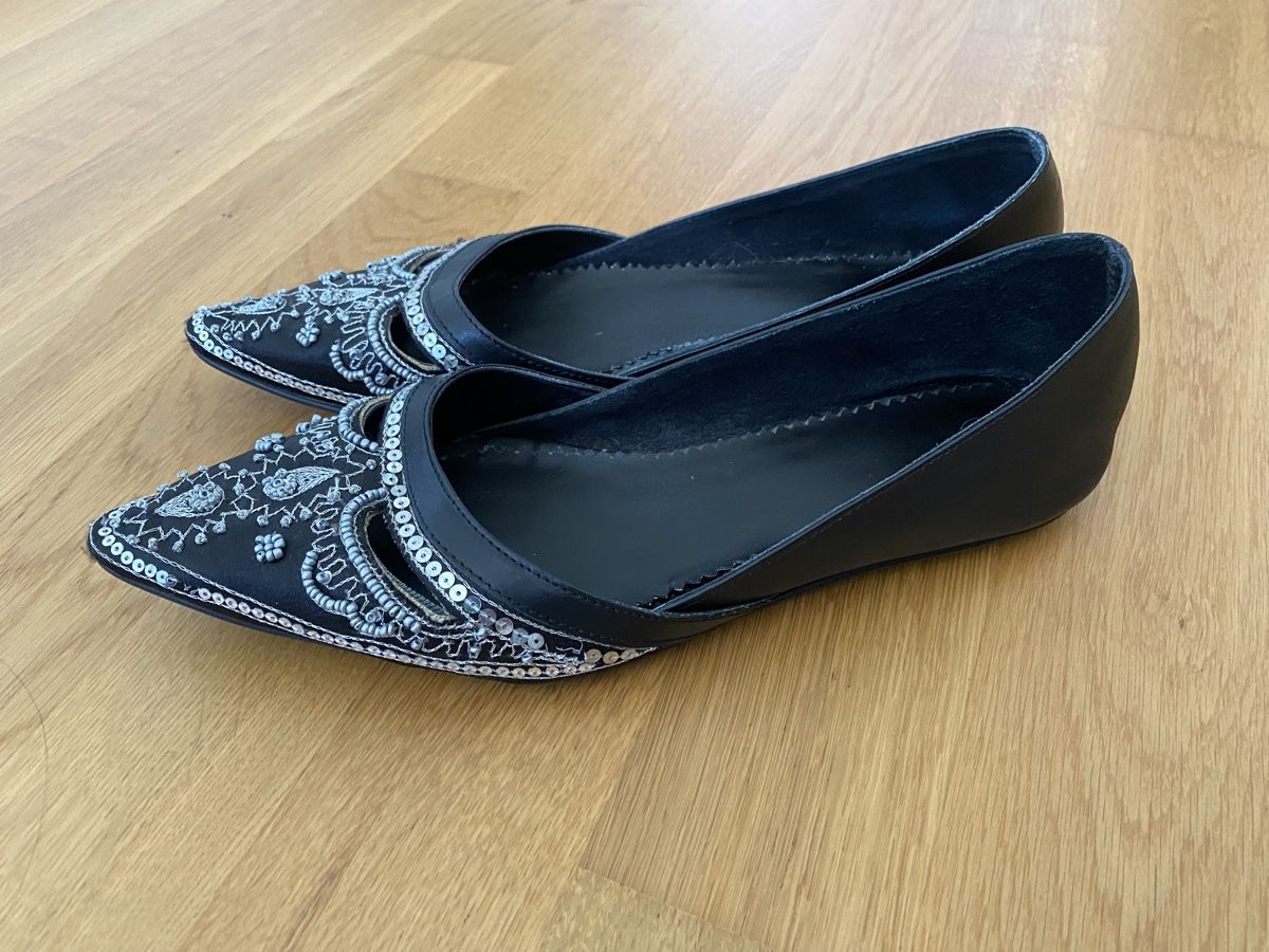 Scarpe da donna: Ballerinas im orientalischen Stil, Grösse 38 – Usato da Birmenstorf AG venduto da Midget0 1
