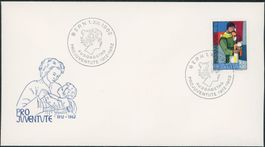 1962 Pro Juventute - Blockausschnitte - Ersttagsbrief FDC ET