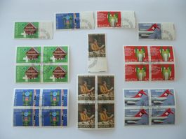 1981 Sonderm. I Satz 4er-Bl. & Einzelm. ET SBK 649 - 653