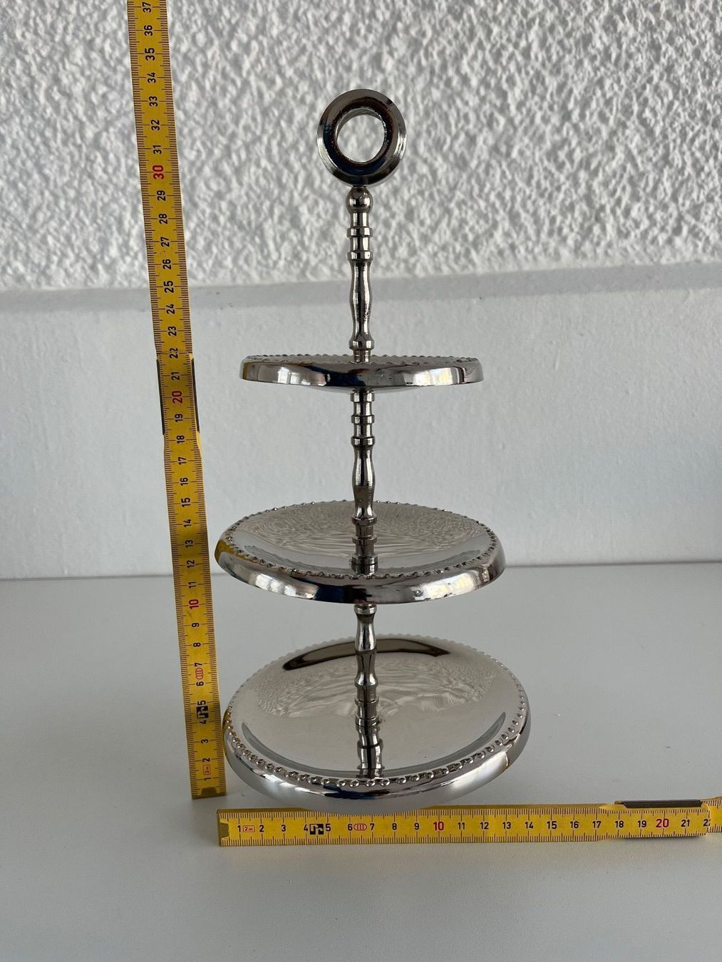 Alle Dekorationen: Etagere / Weissmetall verchromt – Gebraucht aus Wetzikon ZH von seli03 6