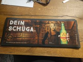 8 Stk. Schützengarten "Dein Schüga" Biertischset (H1)