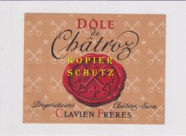 Etikette - Dôle de Châtroz /bd