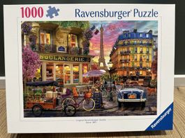 Puzzle Ravensburger Paris 1000 Teile neuwertig</div>