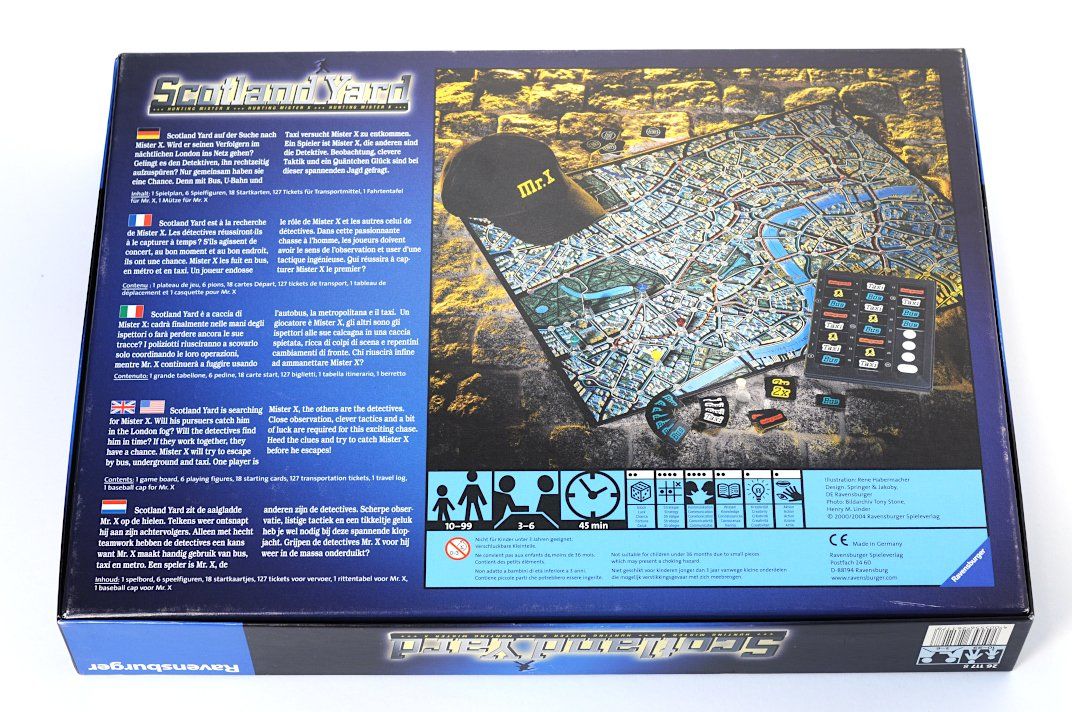 Ravensburger Giochi: Scotland Yard - Ravensburger 261178 - Top – Usato da Sonvico venduto da ecomacro 1