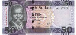 Südsudan 50 Pounds 2019 P-14d UNZ