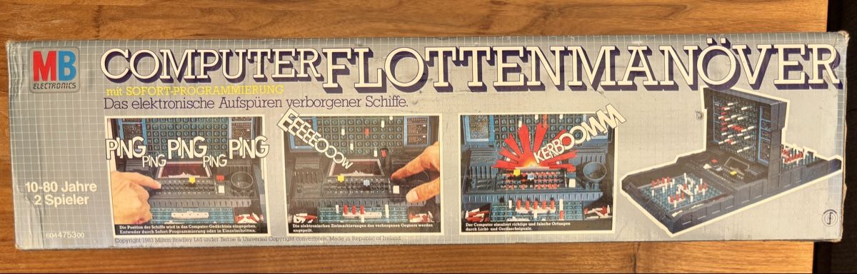Jeux: MB Computer Flottenmanöver – D'occasion à Unterramsern par Muni56 6