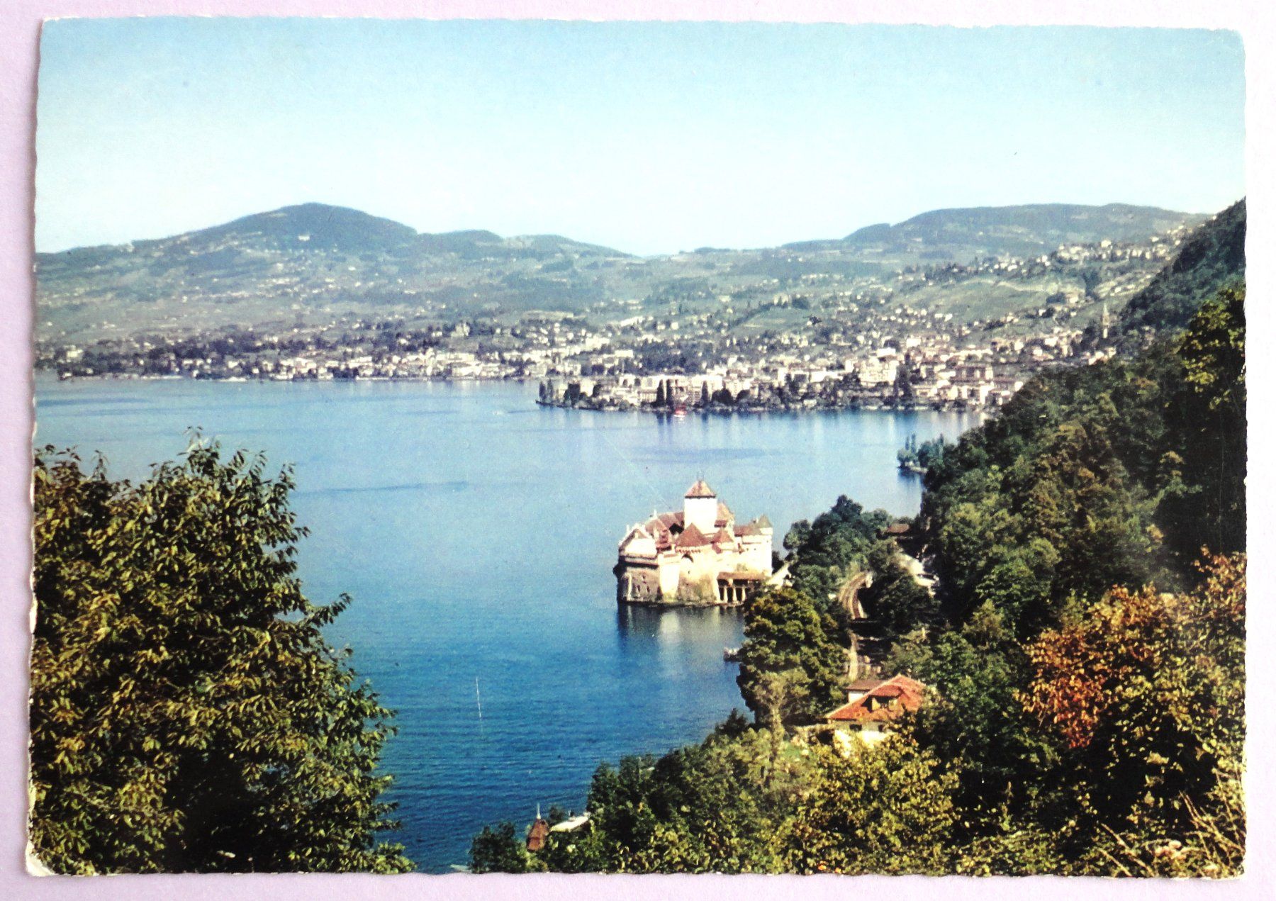 Ansichtskarten: Le château de Chillon – Gebraucht aus Fétigny von Billy2miny