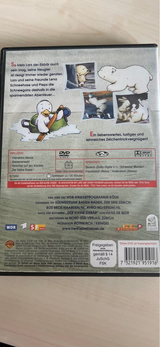 Tutti i DVDs: DVD Der kleine Eisbär – Usato da Langnau am Albis venduto da dodi83 1
